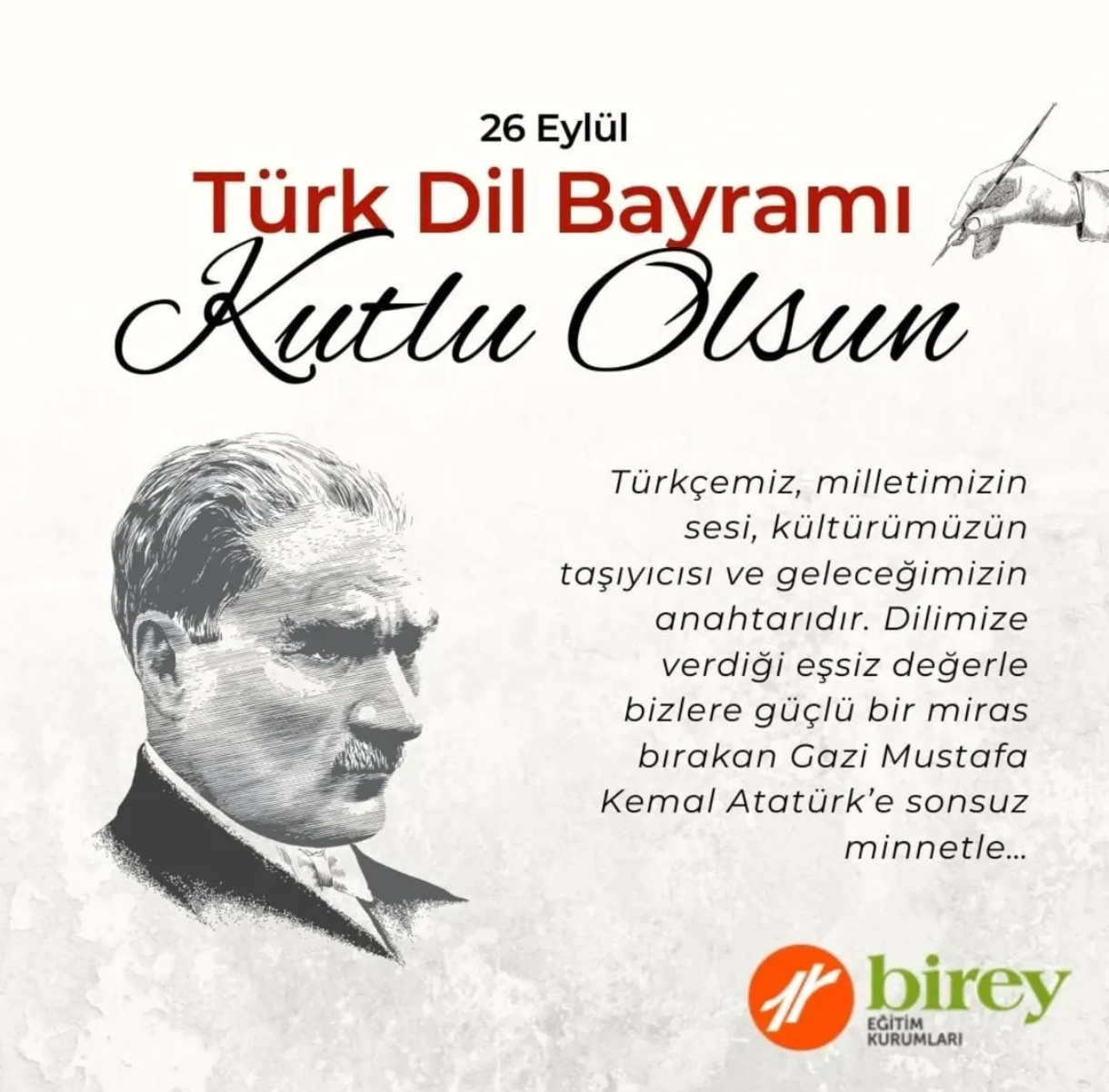 Türk Dil Bayramı Kutlu Olsun