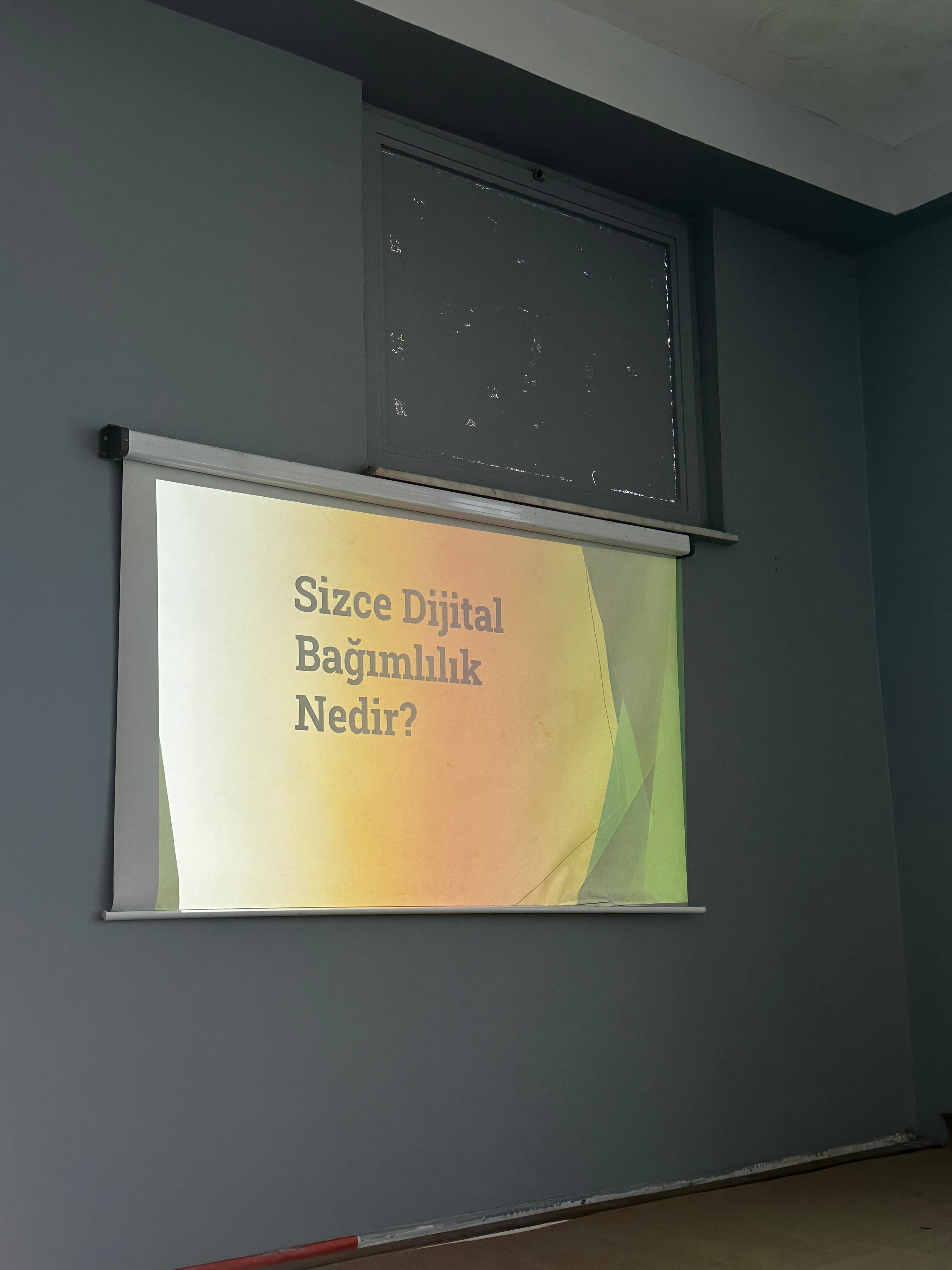 Dijital bağımlılık eğitimi