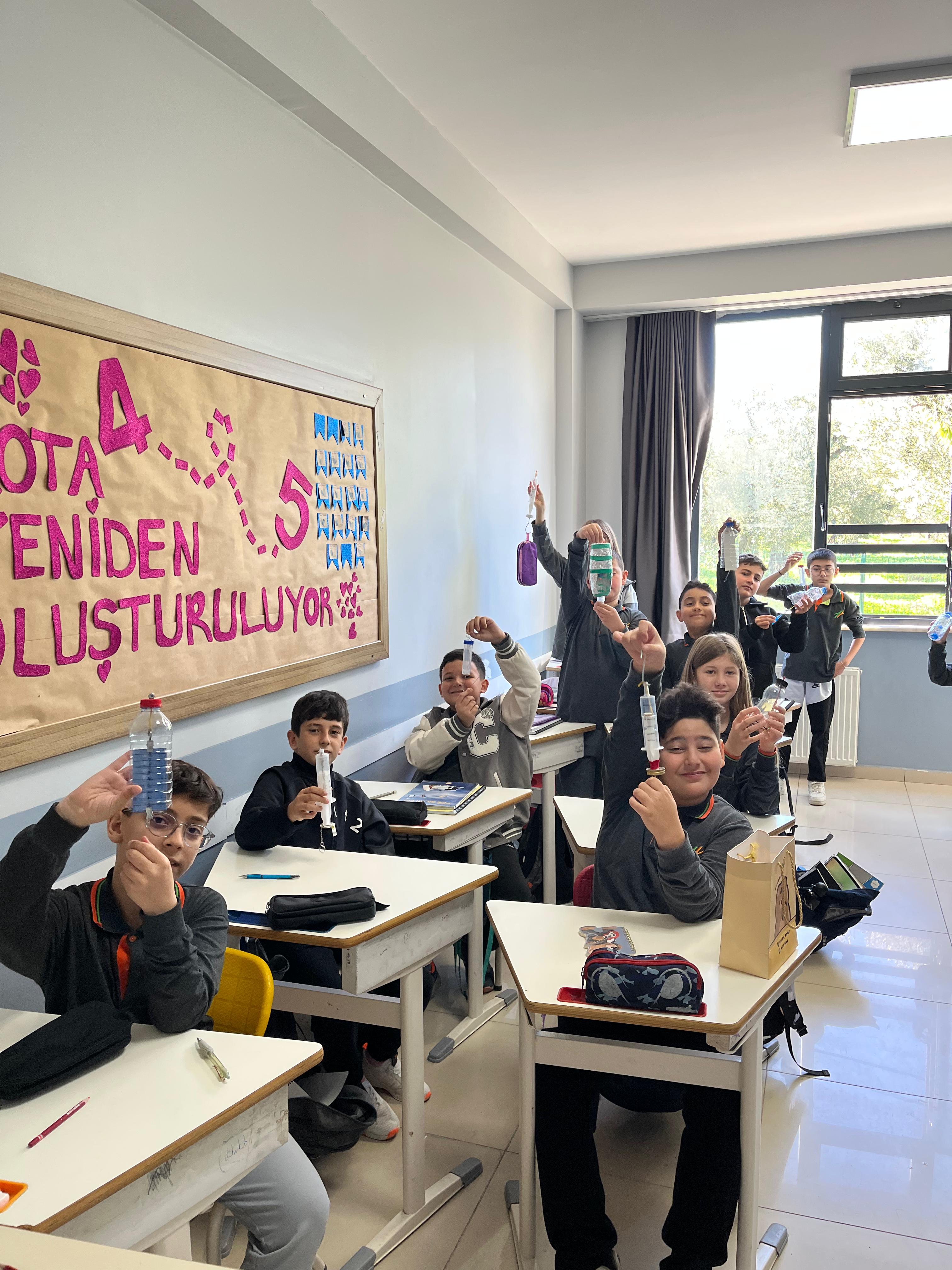 Fen bilimlerinde kendi dinamometrelerimizi yaptık 